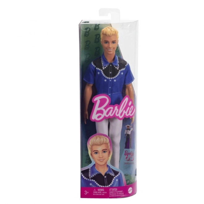 Barbie Model ken - kovbojský obleček HRH25 TV