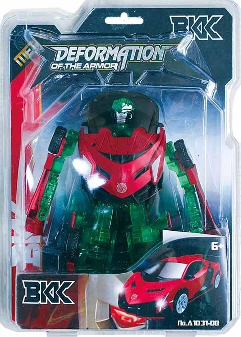 Transformační robotické auto