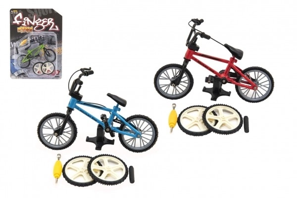 Mini freestyle prstové kolo s doplňky
