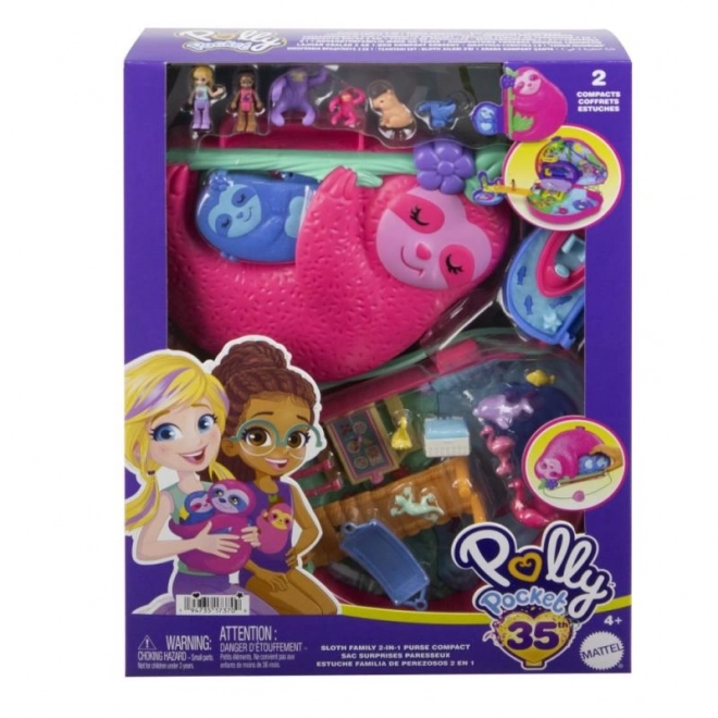 Polly Pocket Sada Líná Rodinka