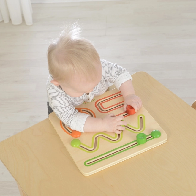 Edukativní deska s labyrintem Masterkidz Montessori