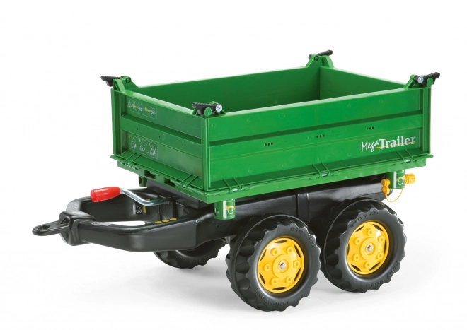 Přívěs s výklopným meganávěsem pro traktor