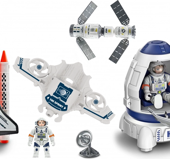 Vesmírný set s figurkou a raketoplánem