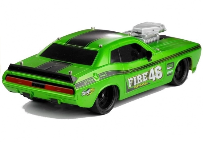 Zelené zdalńe ovládané auto 1:16 R/C