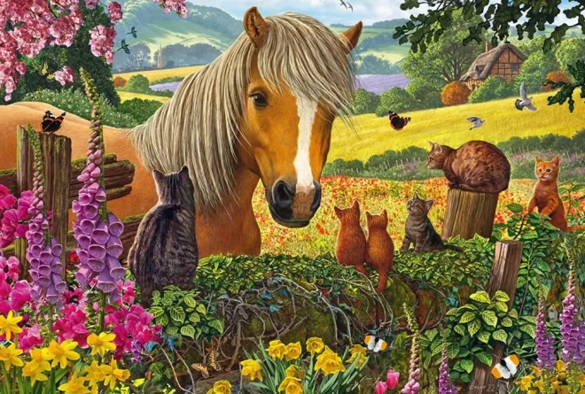 Puzzle setkání u výběhu 150 dílků od Schmidt Spiele