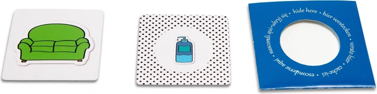 Odolné kartičky s jasnými ilustracemi