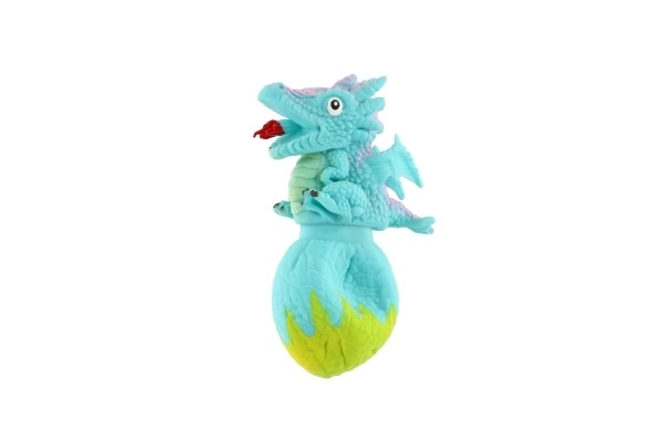 Překlápěcí dinosaurus s vajíčkem 15 cm