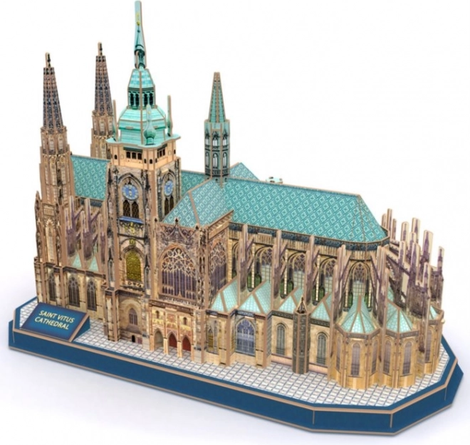 CubicFun 3D puzzle katedrála svatého Víta – 193 dílků