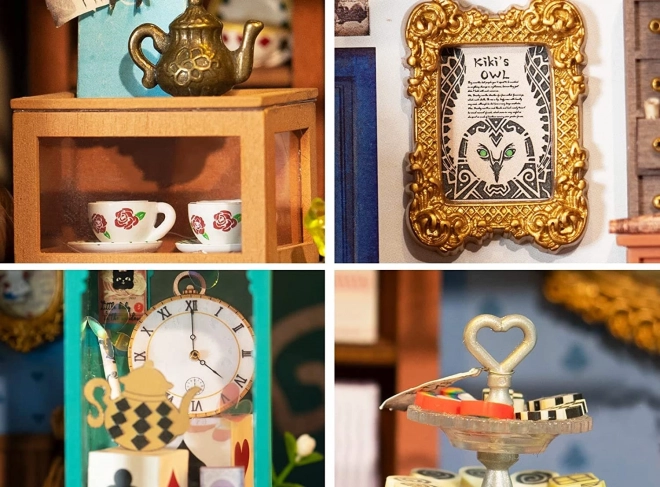 RoboTime miniatura domečku - Obchod s čajem