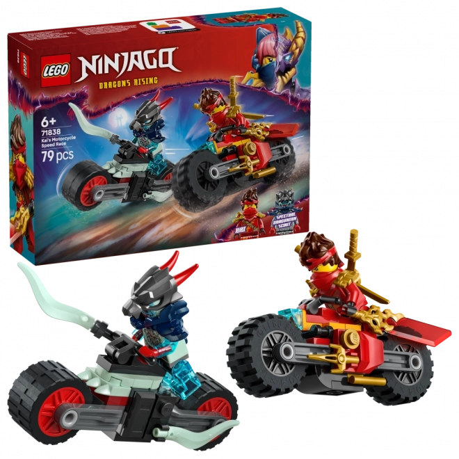 Lego Ninjago Kai a Závody na Motorkách