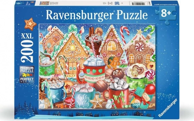 Puzzle Sladké Vánoce XXL 200 dílků