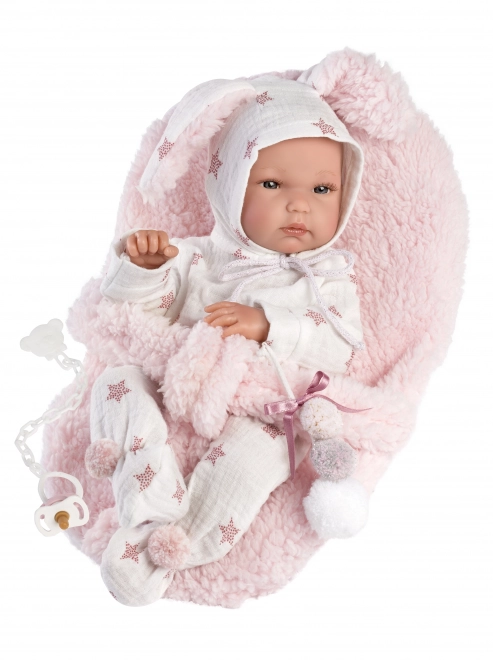 Llorens M635-86 obleček pro panenku miminko NEW BORN velikosti 35-36 cm