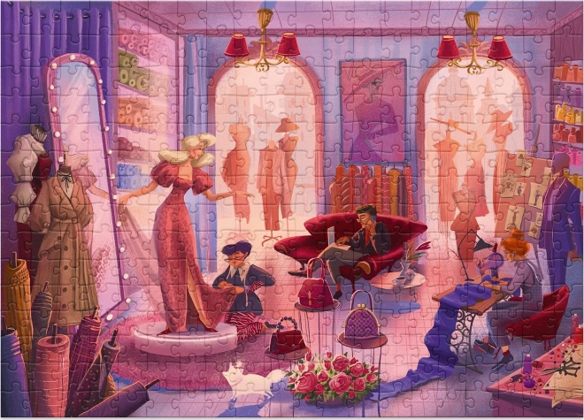 DODO Puzzle: Módní studio - 300 dílků