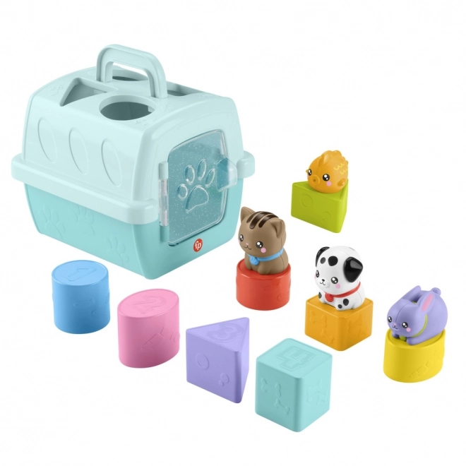 Fisher Price Vkládačka se zvířátky HTW93