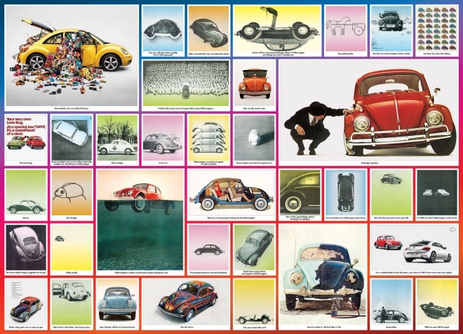 EUROGRAPHICS Puzzle Volkswagen Brouk 1000 dílků