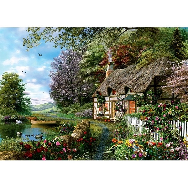 Puzzle 1000 dílků - Krajina Ráj od Trefl