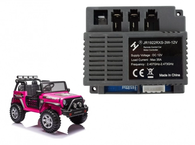 Řídicí jednotka JR1922RXS-3W 12V pro elektrická autíčka XMX618 a XMX608