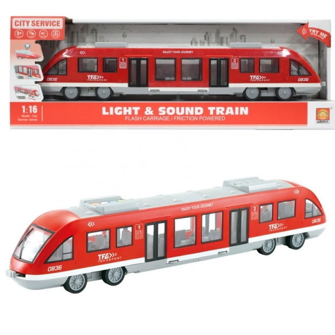 Červená tramvaj