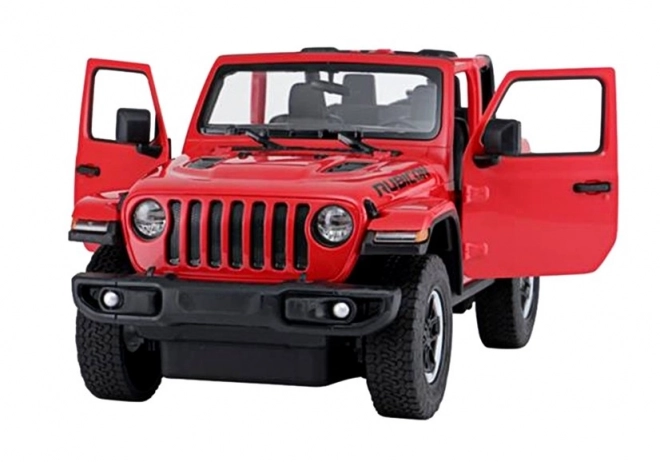 Auto R/C Jeep Wrangler Rubicon 1:14 Rastar – Červený