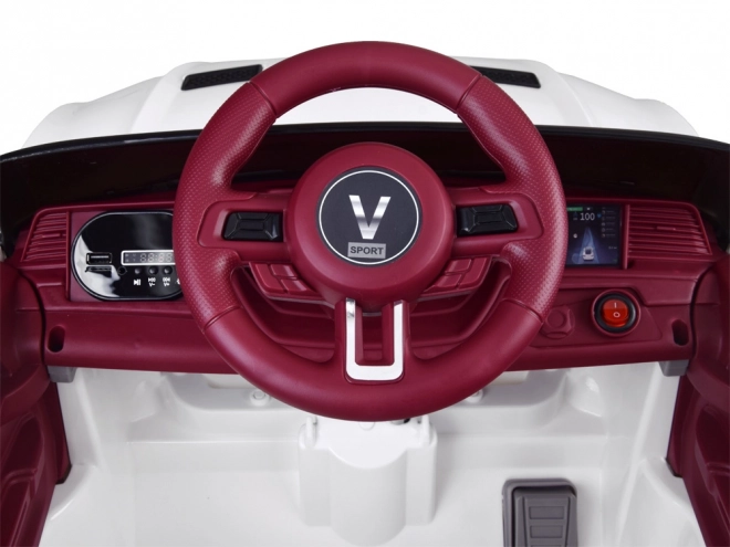 Dětské sportovní auto na akumulátor Mustang – Bílá