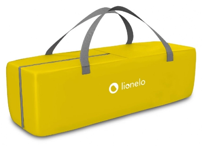LIONELO Postýlka cestovní Sven Plus – Yellow Scandi