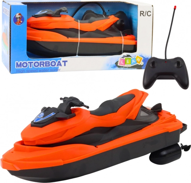 Závodní vodní skútr RC 1:42 oranžový