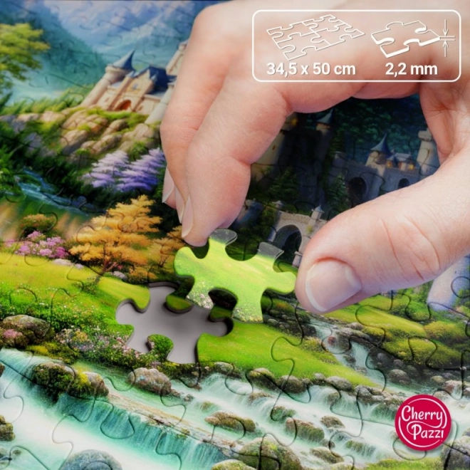 Puzzle Pohádkový hrad 500 dílků Cherry Pazzi