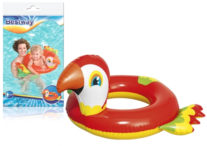 Plavecký kruh 84 x 76 cm Bestway 36128 – Papoušek