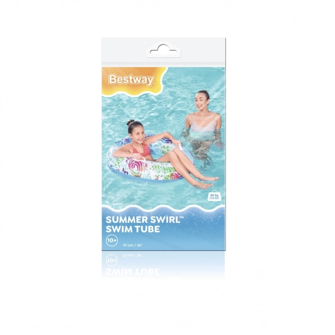 Nafukovací kolo 91 cm Bestway modré