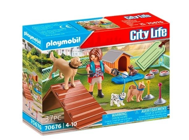 Sada figurek City Life 70676 Dárková sada Dog Trainer