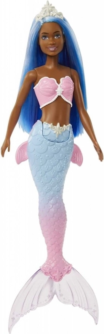 Panenka Barbie Dreamtopia Mořská panna Modrý a růžový ocas