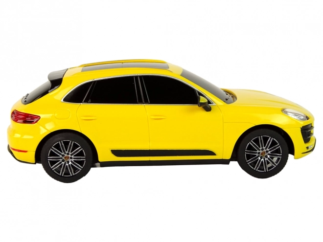 Auto R/C Porsche Macan Turbo 1:24 Rastar – Žluté