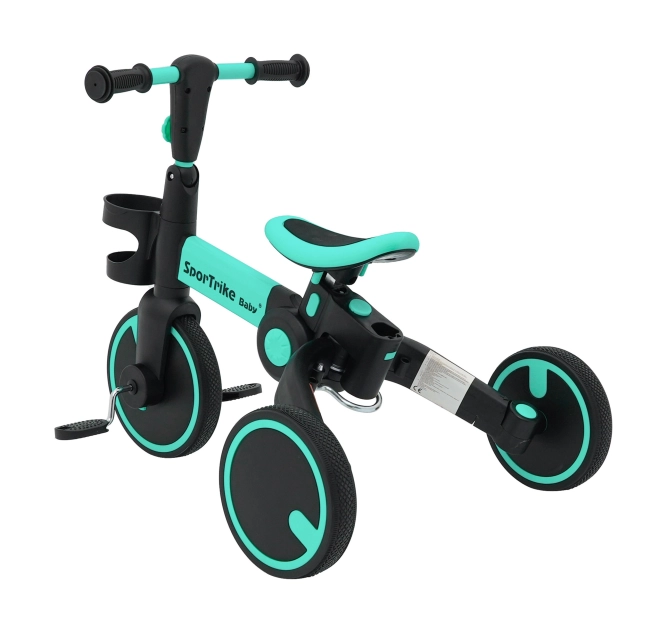 Dětské odrážedlo Happy Bike 3v1 – Tyrkysové