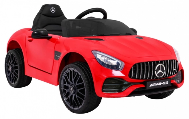 Elektrické autíčko MERCEDES-AMG GT pro děti s dálkovým ovládáním – červené