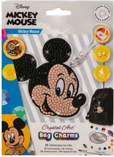 Crystal Art přívěsek Mickey Mouse