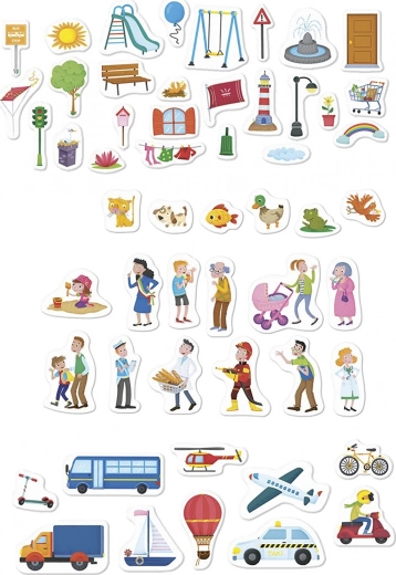 Snadná manipulace a spousta dílků