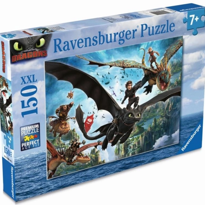 Puzzle Jak vycvičit draka 150 dílků