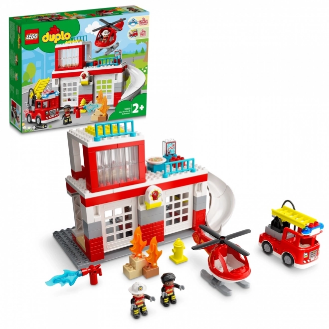 LEGO DUPLO 10970 Hasičská stanice a vrtulník