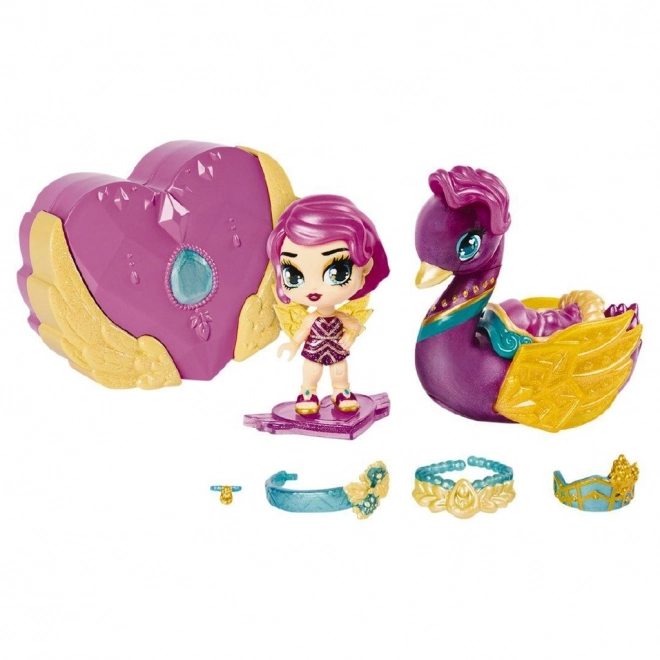 Panenka Hatchimals Pixies Royal Rider a zvířátko