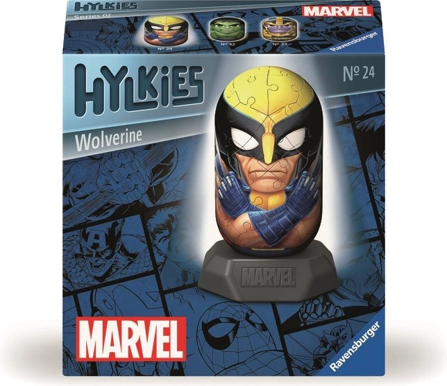 3D puzzle Hylkies Marvel: Deadpool 54 dílků