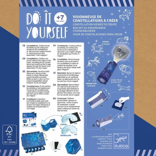 Promítačka Souhvězdí DJECO DIY