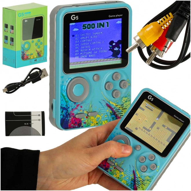 Retro mini přenosná herní konzole