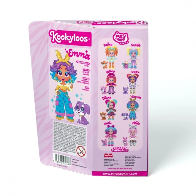 Panenka se zvířátek KookyLoos Pets Party