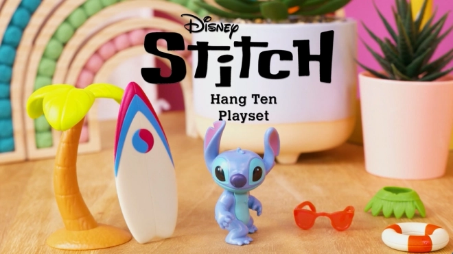 Sada figurek Lilo a Stitch Hang Ten