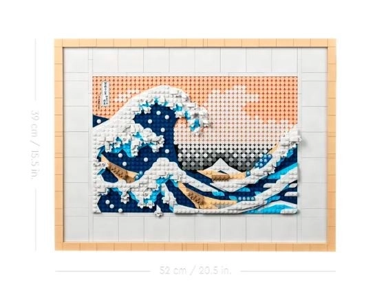 LEGO Art 31208 Hokusai - Velká vlna
