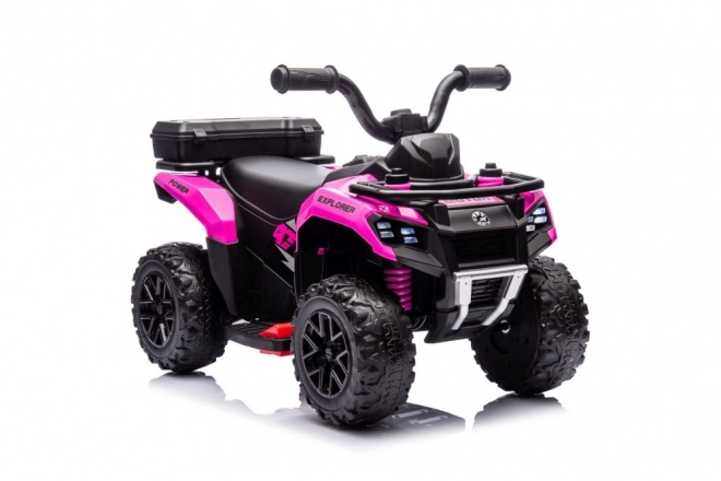 Dětská čtyřkolka na baterii GTS1155 - Růžová