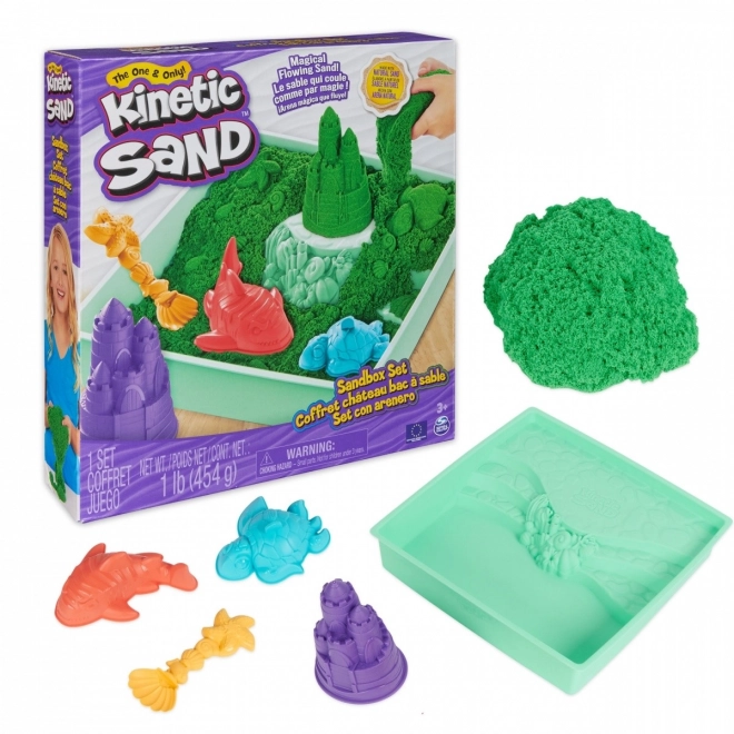 Kinestetický písek - Zahradní set