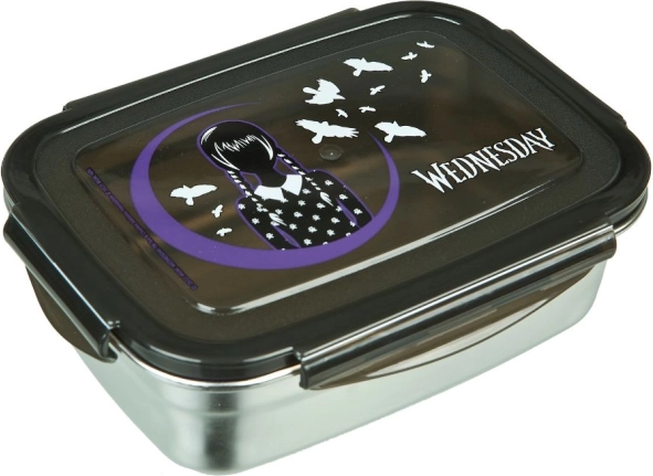 Svačinový box Wednesday z nerezové oceli