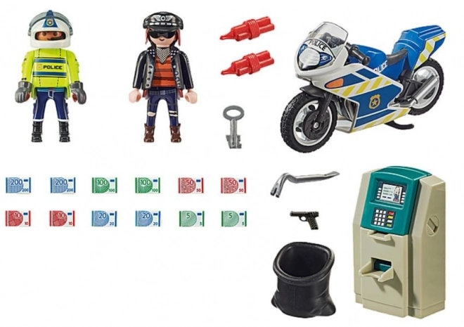 Sada figurek City 70572 Policejní motorka