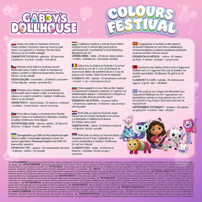TREFL Hra Gábinin kouzelný domek: Festival barev